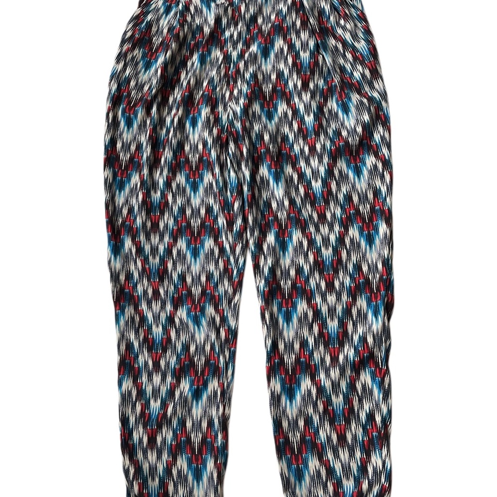 Blush Multicolor Zigzag Pattern Pants - image 2